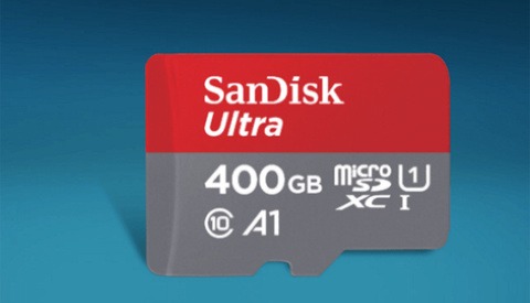 Sandisk Releases Massive 400GB MicroSD Card