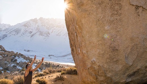 Photoshopping Climbers Out of Images Becomes Funny Rock Worshipping Scene