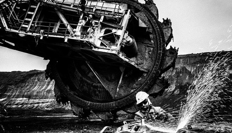 Behind the Scenes With Massive Machinery and Landscapes