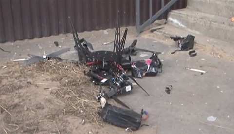 Russia Debuted First Postal Drone and It Promptly Crashed in to a Wall