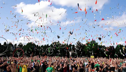 European Festival Urges Audience to Wear Red Dot on Forehead to Opt out of Being Photographed