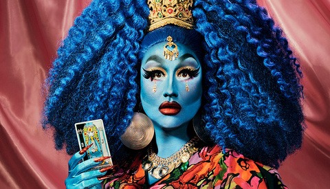 Beginning to End Look into the Creation of a Drag Queen Portrait