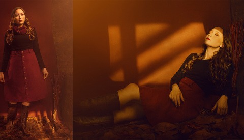 How I Shot This Fall Editorial in My Living Room