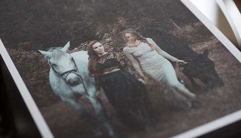 A Bold Paper With Bold Texture Makes for a Beautifully Unique Print