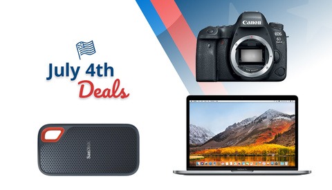 July 4th Limited Time Deals From B&H Photo: Cameras, Computers, and More