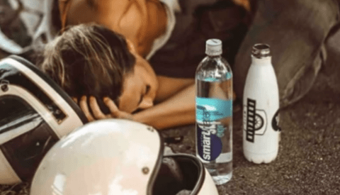 Influencer Tries to Justify Posting Professional Images of Her Motorcycle Accident, Which Include Suspected Product Placement