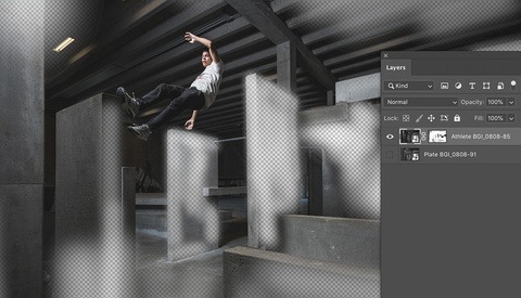 How a Photoshop Noob Composited This Series of Action Photos