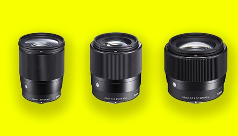 Sigma Announces Three New Prime Lenses for Canon EF-M Mount Cameras
