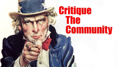Have You Been Featured in an Episode of Critique the Community?