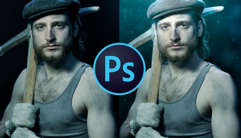 How to Make a Simple Studio Portrait Into a Work of Art by Adding Texture