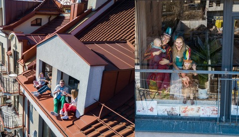 Photographer Uses His Drone as a Safe Way to Take Portraits of Locals in Quarantine