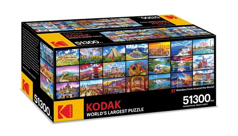 Kodak Just Announced a 50,000-Piece Jigsaw Puzzle That's as Long as a Bus