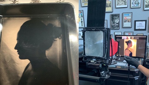 Here's How a Photographer Took a Wet Plate Portrait Over a Live Video Chat