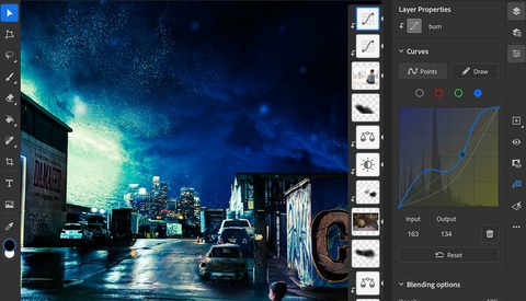 Adobe Photoshop for iPad Gains Curves and Apple Pencil Pressure Support