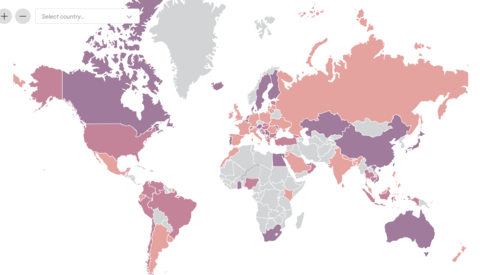 A Map Tracking Live Global Creative Production Status