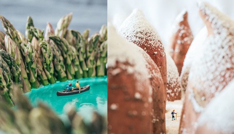 Travel Photographer Uses Food and Everyday Objects to Create 'Outdoor' Landscape Photos