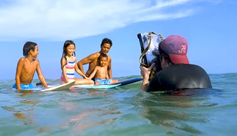 How to Take Over-Under Photos In Water