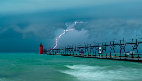 Storm Chasing a Meteotsunami