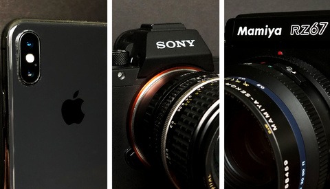 A Head-To-Head-To-Head Comparison of an iPhone, Full Frame Digital, and Medium Format Film: Can You Tell the Difference?