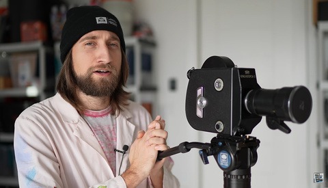 The Remarkable Way a Film Camera Works as Shown by Slow Motion