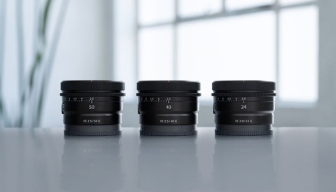 Sony Announces Three New Ultra-Compact Full Frame E-Mount Lenses