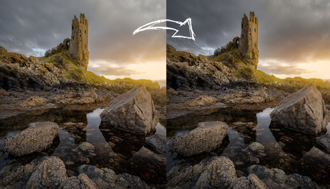 How to Create Depth in Color Images Using Black and White