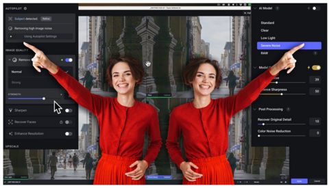 DeNoise AI or Photo AI: Which Topaz Labs Product Best Removes Noise?