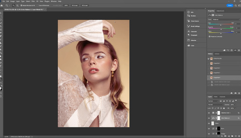 Color Grading Using the Blend If Sliders in Photoshop