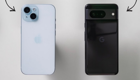 A Comparison of the Apple iPhone 15 and Google Pixel 8 Smartphones