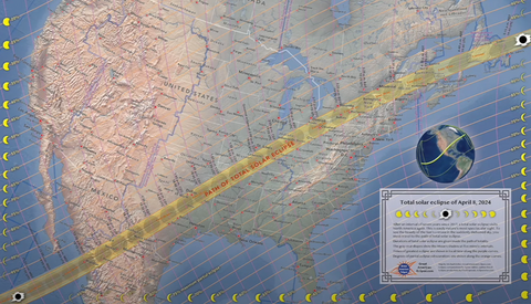 Where to Find Clear Skies for Monday's Total Solar Eclipse