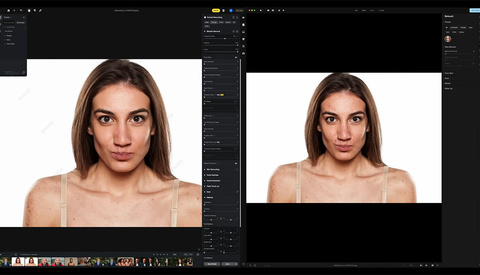 Battle of the AI Portrait Editors: Aperty vs. Evoto