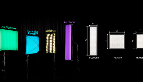 Godox Announces FL100R, FL200R, and FL200SR Foldable LED Mats