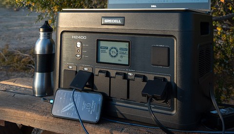 The Mighty GRECELL 2,400 W UPS Portable Power Station for On-Location Shoots