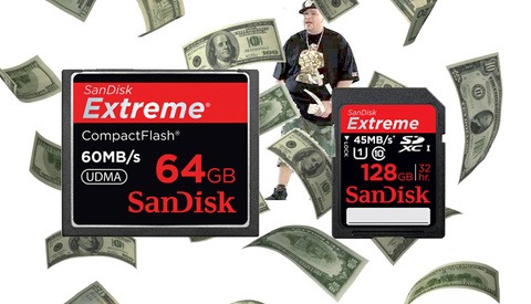 It Is That Time Again, Sandisk 64GB CF and SD Cards One Day Only Sale