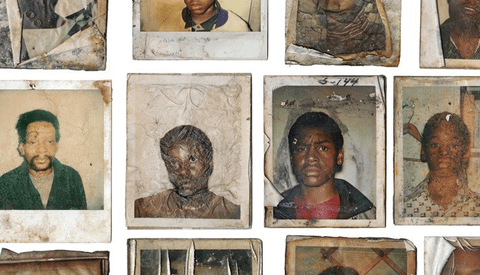 Abandoned Photographs Found in the Streets of Detroit