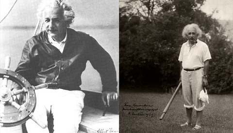 Rarely Seen Photos Of Albert Einstein In Casual Environments