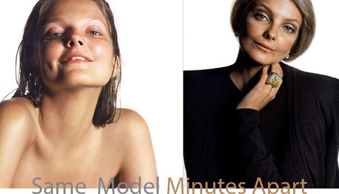 From 10 To 60 Years Old: These Models Are The Same Person