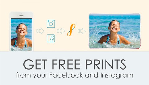 Free Prints From Your Facebook and Instagram Feeds, Automatically!