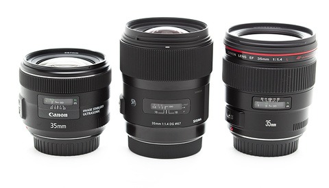 35mm Showdown: Canon, Canon L and Sigma Comparison
