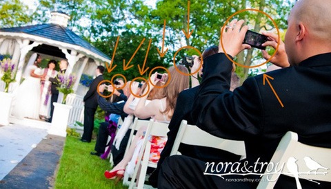 "Unplugged Weddings": Preventing Guests From Destroying Your Photographs
