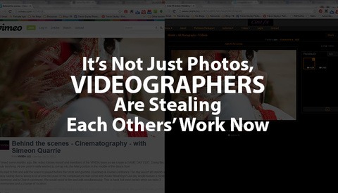 Videographers Must Help One Another Out To Combat Thieves in the Industry