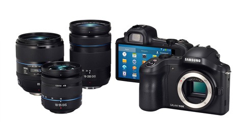 This is Cool: Samsung Announces First Interchangeable Lens Camera with 3G/4G