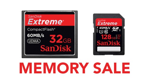 One-Day SanDisk Memory Card Super Sale