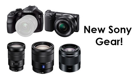 Big Product Announcements From Sony! 3 Lenses and 2 Brand New Cameras!