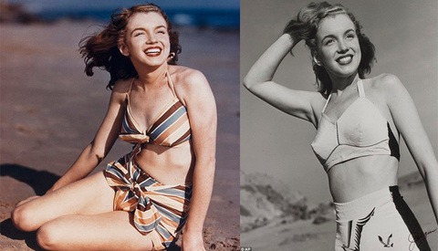 Vintage Photographs From Early Marilyn Monroe Photoshoot