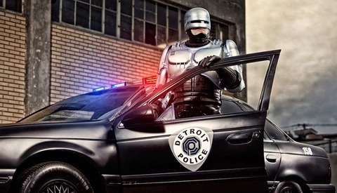 The Robocop Photoshoot By Douglas Sonders
