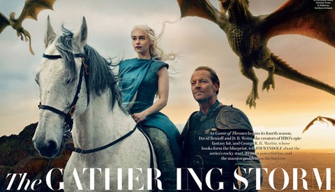 Behind the Scenes at Vanity Fair's Game of Thrones Photo Shoot