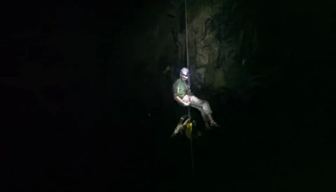 A Rare BTS Look at Cave Photography