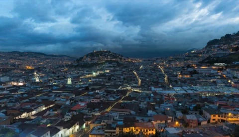 Night Time Location Shoot Quito, Ecuador 