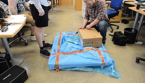 Laugh with Us at This Preposterously Overpacked Camera Battery Shipped from DHL